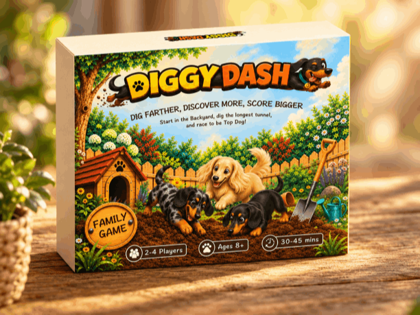 Diggy Dash game box