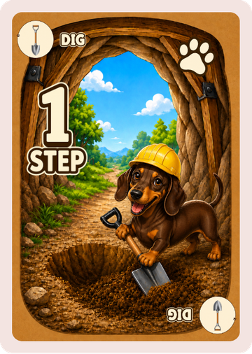 One-step Dig Card
