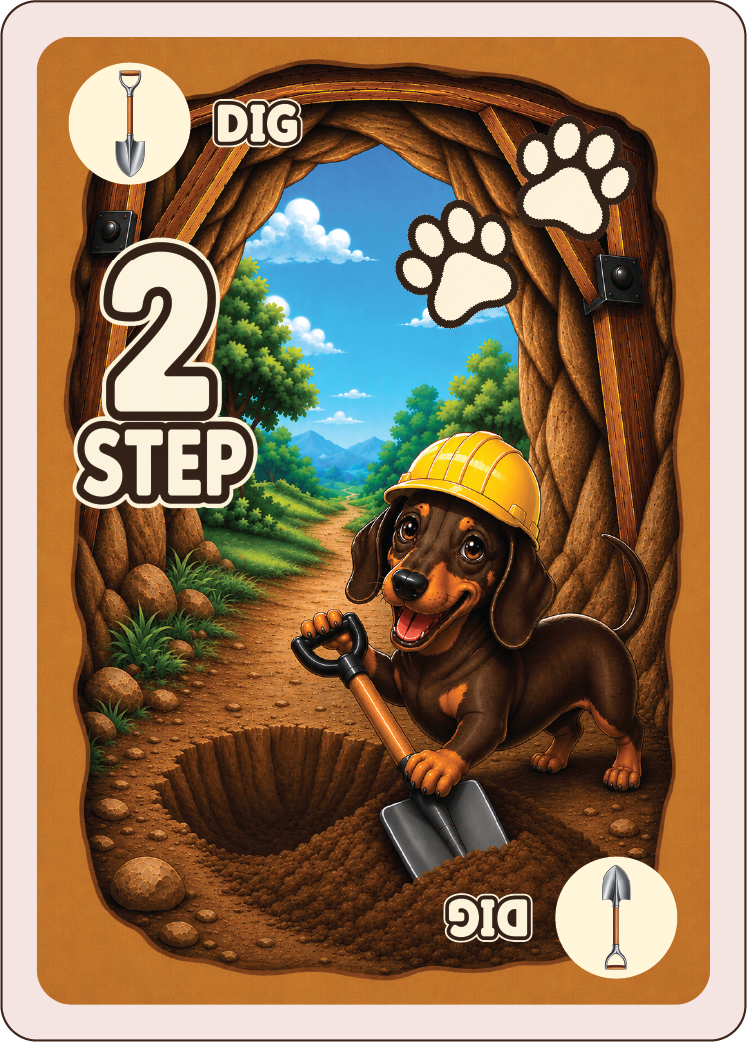 Two-step Dig Card